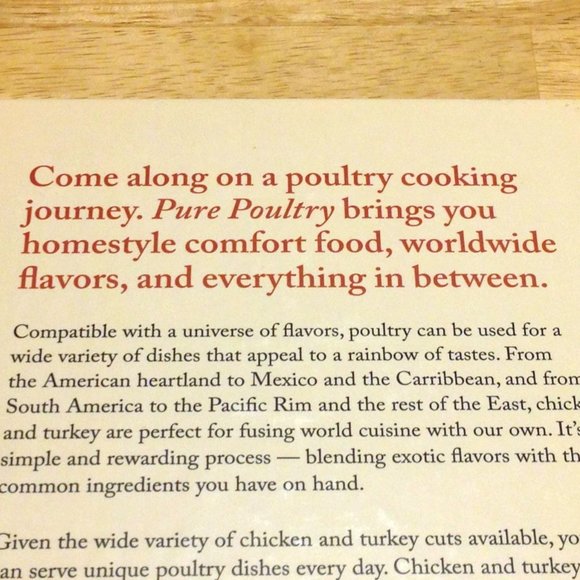Chicken, Turkey Recipes, 2011 Cooking Club of America Poultry cookbook - Picture 3 of 10